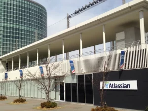 Kantor cabang Atlassian, induk perusahaan The Browser Company, di Yokohama, Jepang