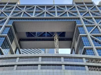 Gedung Bursa Efek Shanghai di kawasan Pudong, Shanghai, Tiongkok