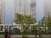 Gedung apartemen bertingkat di Moskow rusak setelah serangan drone Ukraina