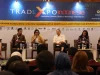 Para narasumber gelar wicara perjanjian perdagangan di panggung Trade Expo Indonesia ke-41
