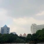 Ilustrasi gedung Kementerian Keuangan di Jakarta
