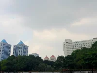 Ilustrasi gedung Kementerian Keuangan di Jakarta