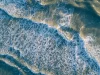 Ilustrasi permukaan laut dilihat dari udara