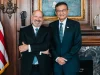 CEO Intel Lip-Bu Tan bersama Menteri Perdagangan AS Howard Lutnick