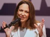 Maria Corina Machado berbicara dalam konferensi pers di Caracas, Venezuela, 29 Oktober 2026
