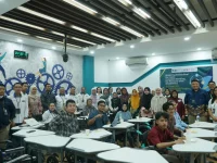 Peserta pelatihan layanan keuangan inklusif bagi penyandang disabilitas di ITS