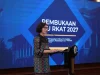 Rektor UGM Ova Emilia membuka Rapat Kerja Universitas di Balai Senat UGM