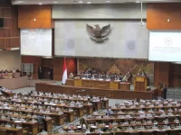 Ilustrasi sidang paripurna DPR di Gedung Nusantara II, Jakarta