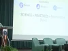 Pembicara memaparkan alur dari sains ke kebijakan dalam simposium padi berkelanjutan