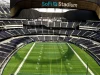 Bagian dalam SoFi Stadium Inglewood, lokasi Super Bowl LXI 2027