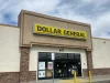 Ilustrasi bagian depan toko serba murah Dollar General di Barstow, Amerika Serikat