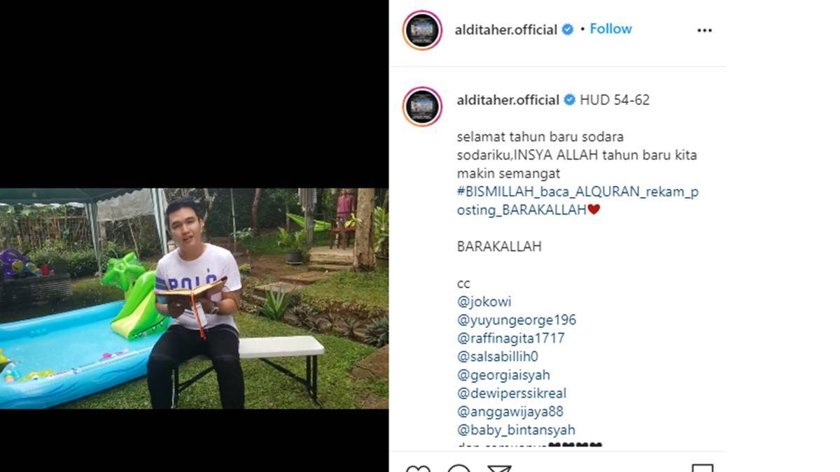 Urusan dengan Tante-tante, Aldi Taher Tag Raffi Ahmad 2 Lampiran Gambar