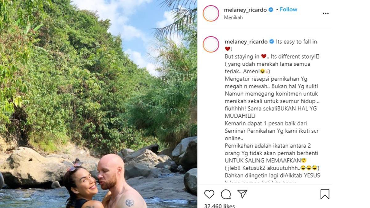 Menikah 11 Tahun Bersuami Bule, Ini Hal Tersulit Dialami Melaney Ricardo 2 Lampiran Gambar