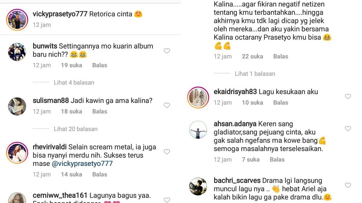 Vicky Prasetyo Punya Lagu Baru, Warganet: Ariel Aja Kalah! 2 Lampiran Gambar
