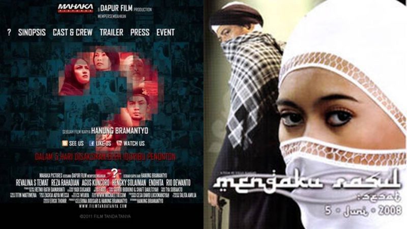 Berita film: beberapa film Indonesia berikut ini yang menuai kontroversi karena mengangkat tema agama.