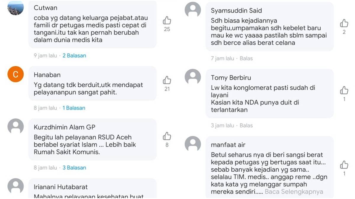 Akibat Lamban Penanganan, Wanita Ini Melahirkan dalam Pembalut, Netizen: Coba yang Datang Keluarga Pejabat 2 Lampiran Gambar