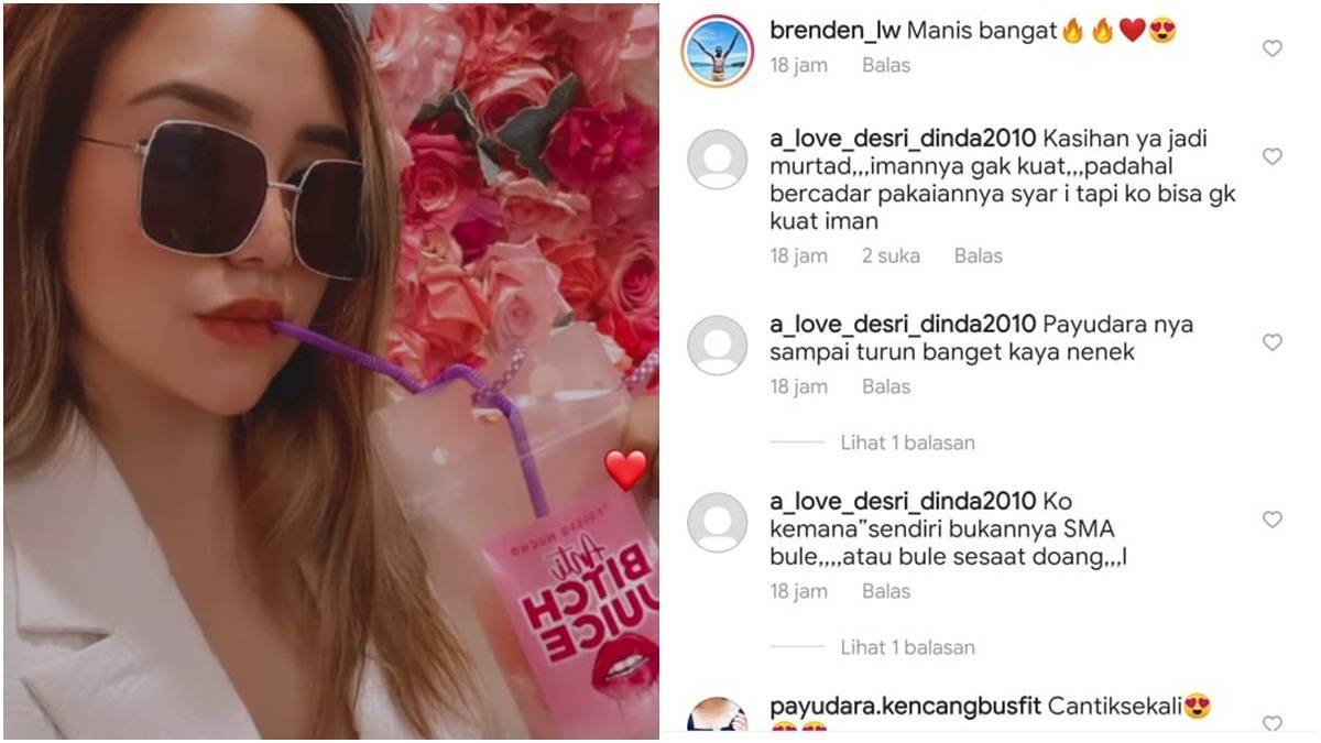 Salmafina Pamer Makanan, Netizen Minta Hormati Muslim yang Lagi Puasa, Salmafina: Hormati Kristen Jugalah Bos! 2 Lampiran Gambar