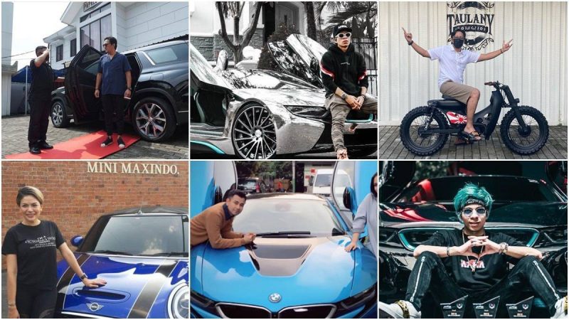 Berita selebriti dan grosip artis: Beberapa artis Indonesia kerap mempertontonkan harta kekayaannya yang mereka miliki lewat publik.