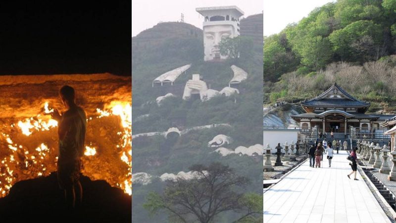 Berita trending terbaru dan berita viral terbaru : beberapa bangunan berikut ini yang dijuluki sebagai gerbang neraka karena saking mengerikan.