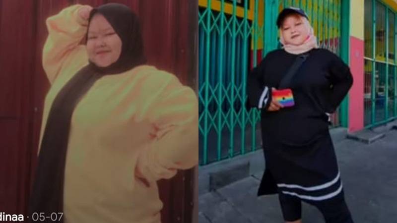 Berkat Gigih, Wanita Ini Berhasil Turunkan Berat Badan Secara Drastis, Ini Tips yang Dilakukan 2 Lampiran Gambar