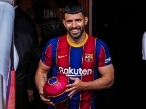 Cekricek.id -Sergio Aguero Barcelona
