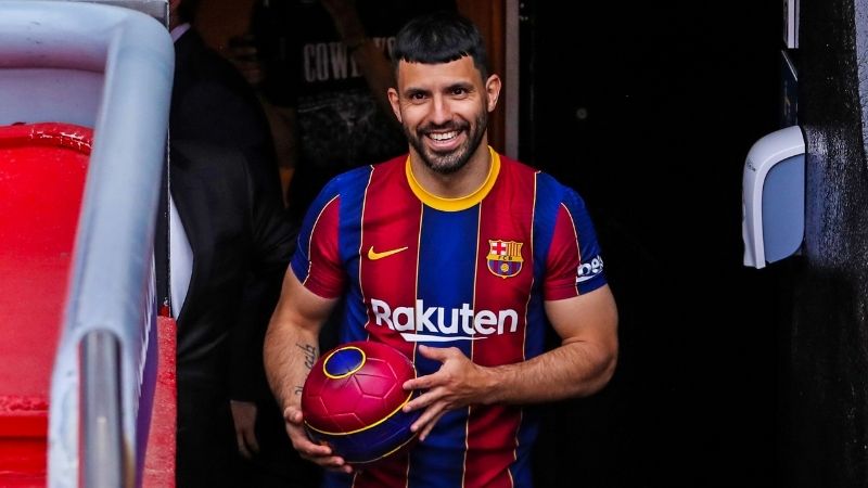 Cekricek.id -Sergio Aguero Barcelona