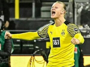 Berita bola: Manchester City, dilaporkan mulai serius berupaya mendatangkan bomber ganas Borussia Dortmund Erling Haaland.