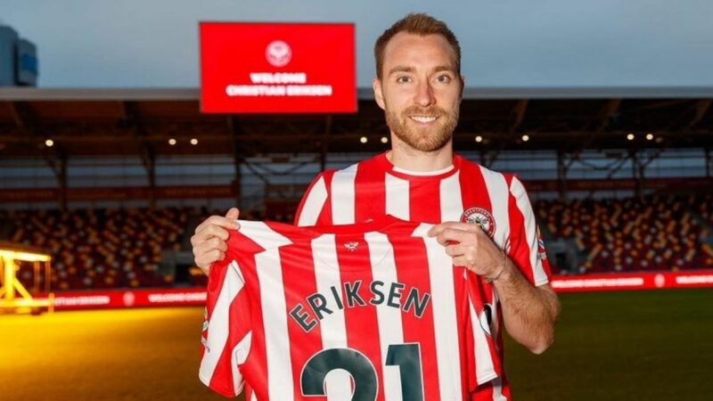 Berita bola: Pemain Denmark Christian Eriksen kini sedang bersemangat kembali ke lapangan hijau bersama tim Liga Inggris Brentford.