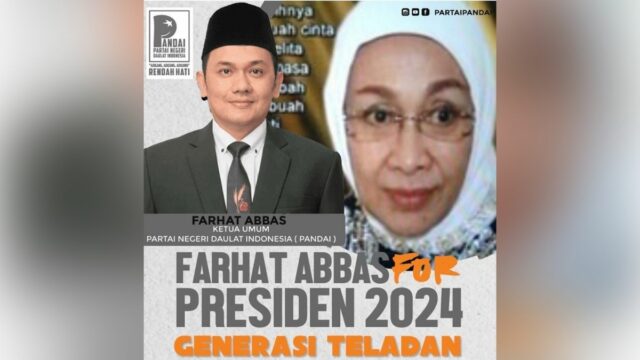 Berita terbaru: Farhat Abbas ingin jadi presiden dengan maju pada pemilu 2024 mendatang, netizen tegaskan tolak memberikan dukungan.