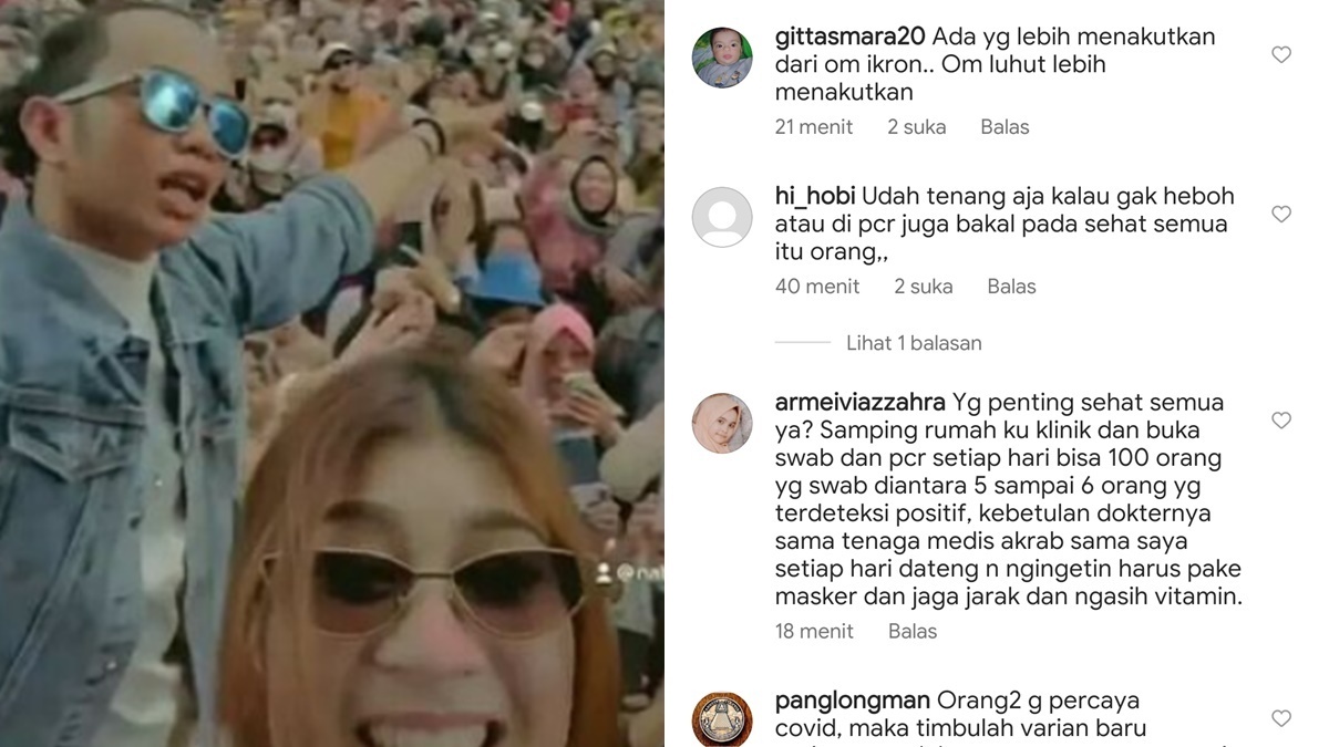 Tri Suaka Adakan Konser dengan Ribuan Penonton di Tengah Pandemi, Netizen Singgung Omicron dan Bulan Puasa 2 Lampiran Gambar