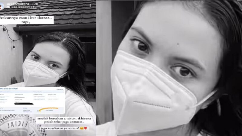 Berita artis, selebriti, dan gosip terbaru hari ini: Pemain sinetron Marsha Aruan menyatakan kalau ia terkonfirmasi positif Covid-19
