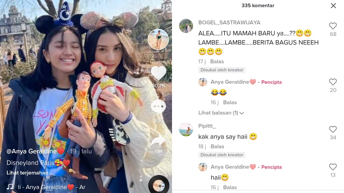 Dekat dengan Alleia Anak Ariel NOAH, Anya Geraldine Disebut Bakal Jadi Mama Baru 2 Lampiran Gambar