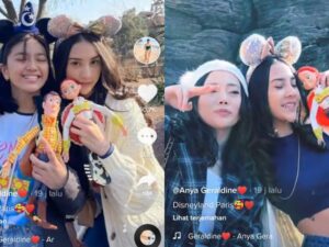 Berita artis: Anya Geraline disebut mama barunya Alleia, putri pertama Ariel Noah yang pergi jalan-jalan ke Paris.