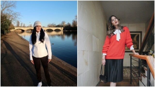 Berita artis: potret Donna Harun berjalan bak model disebut oleh netizen sebagai gambaran Paula Verheoven saat dia tua nanti.