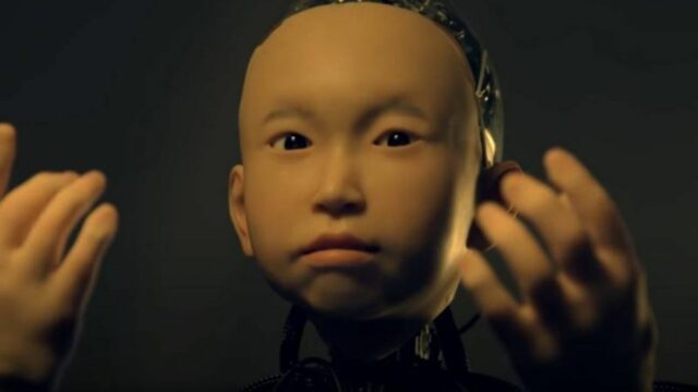 Berita viral: Ilmuan Jepang berhasil ciptakan robot anak laki-laki berusia 10 tahun yang dapat berjalan hingga mengedipkan mata layaknya manusia.