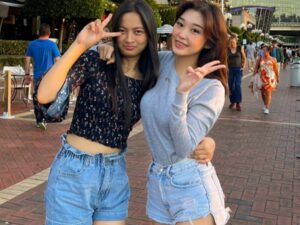 Livy Renata Bertemu Seleb Tiktok Filipina Reemar di Australia