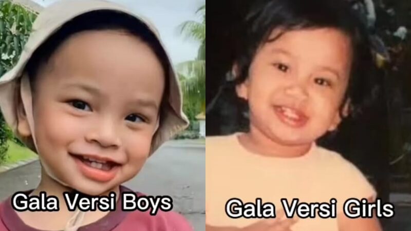Berita artis: Beredar foto mayang waktu kecil yang mirip dengan wajah Gala Sky sekaranr, lantas netizen pun mempertanayakan soal tes DNA.