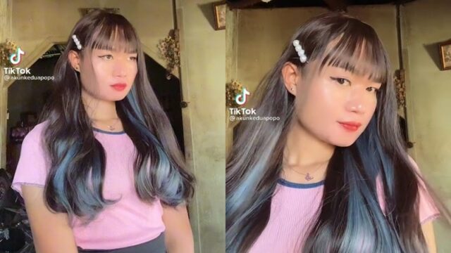Berita terkini: Popo, TikTokers yang sering viral ini terlihat begitu cantik dan manis saat mengikuti tren “gemoy” yang viral di TikTok.