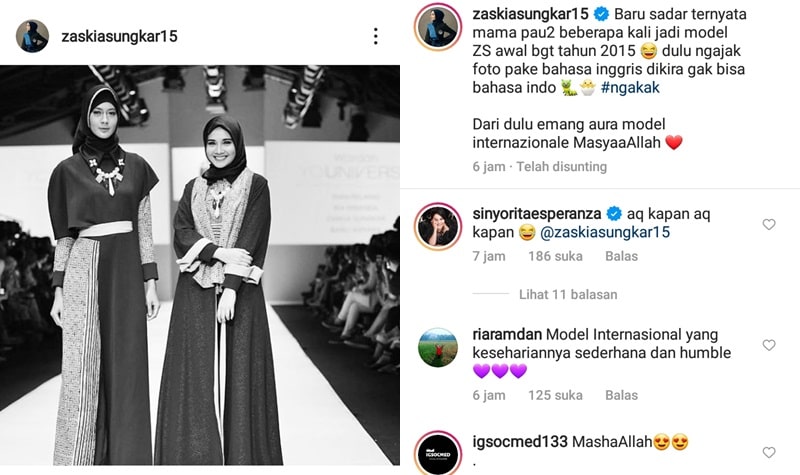 Pengakuan Zaskia Sungkar: Paula Verhoeven Miliki Aura Model Internasional 2 Lampiran Gambar