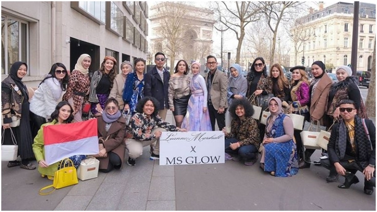 Omicron Merajalela, Artis Indonesia Rame-rame ke Paris, Ada Ria Ricis, Ariel Noah Hingga Anya Geraldine 4 Lampiran Gambar