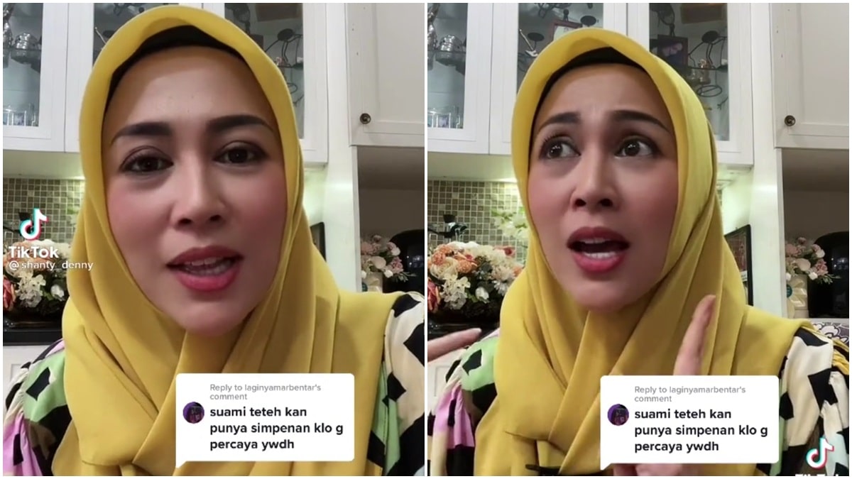 Berita artis: Santi Widihastuti, istri Denny Cagur ini mengungkapkan bahwa dirinya senang jika suaminya memiliki simpanan.