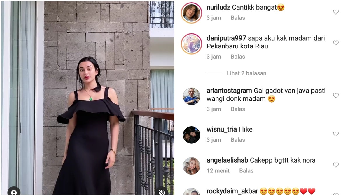 Nora Alexandra Disebut Gal Gadot Van Java 2 Lampiran Gambar