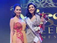 Berita artis: Millen Cyrus mengunggah foto kebersamaannya dengan Dinda Syarif. Dalam fotonya ia menuliskan 'Miss Queen Indonesia & Miss Queen International 2018'.