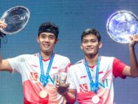 Berita Terbaru: Pasangan muda Bagas Maulana/MS Fikri berhasil mengalahkan pasangan seniornya Hendra/Ahsan dalam laga final ganda putra All England