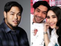 Berita artis: Ivan Gunawan menatap tajam saat Reza Rahadian menutup mata Ayu Ting Ting, Ayu dan Reza terlihat romantis satu sama lain.