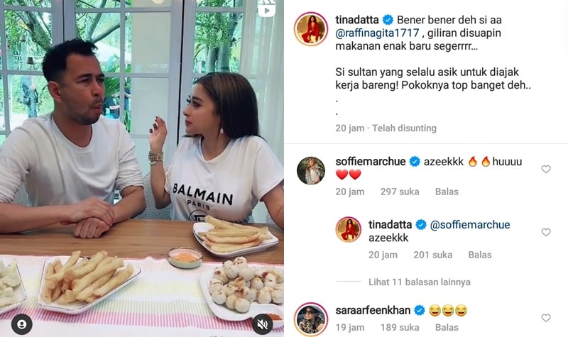 Terlihat Lemas, Tina Datta ‘Uttaran’ Suapin Raffi Ahmad 2 Lampiran Gambar