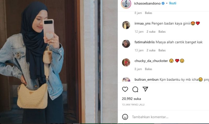 Kaum Hawa Banyak yang Iri, Ingin Punya Badan Seperti Alyssa Soebandono 2 Lampiran Gambar