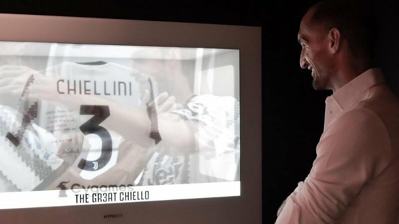 Berita bola: Sebagai bentuk kenang-kenangan, Giorgio Chiellini menyumbangkan jersey Bianconeri terakhir yang ia kenakan ke Museum Juventus