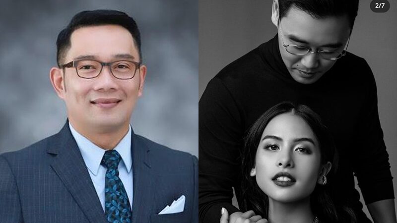 Berita artis: Suami Maudy Ayunda, Jesse Choi wajahnya terungkap, netizen pun menyebut bahwa suami Maudy mirip dengan Ridwan Kamil.