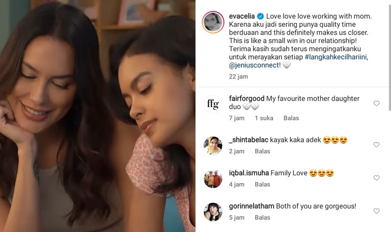 Syuting Bareng, Eva Celia dan Sophia Latjuba Lebih Cocok Jadi Kakak Adik 2 Lampiran Gambar